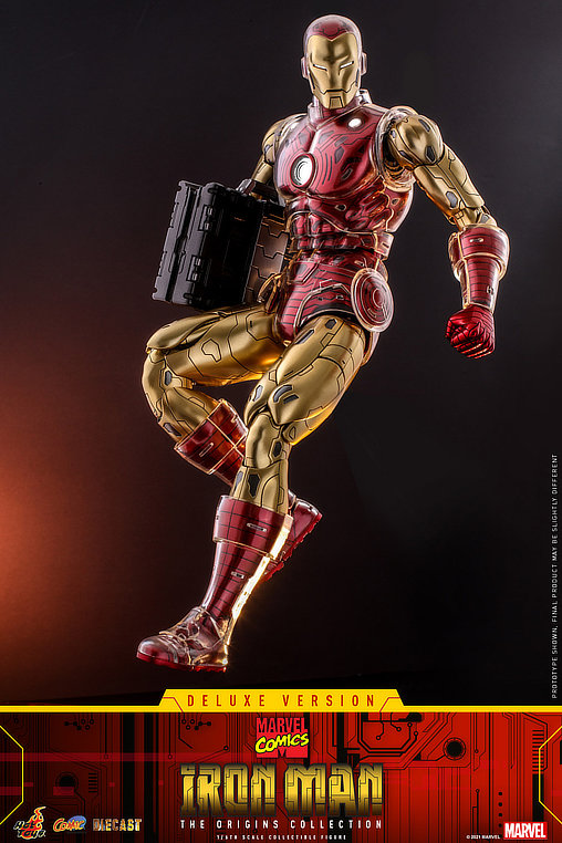 Iron Man - The Origins Collection: Iron Man - Deluxe - DieCast, 1/6 Figur von Hot Toys