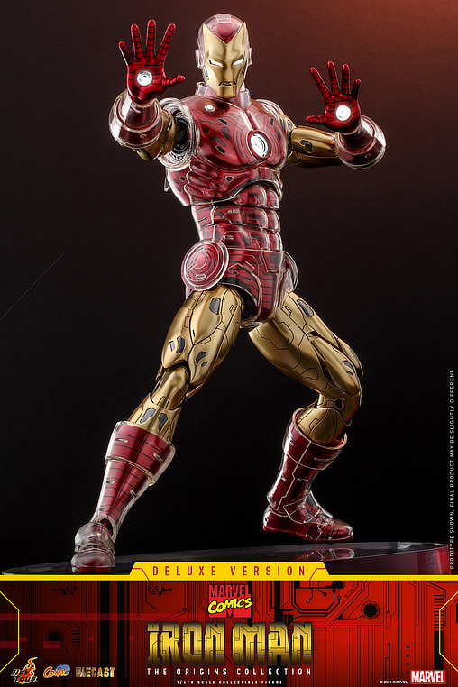 Iron Man - The Origins Collection: Iron Man - Deluxe - DieCast, 1/6 Figur von Hot Toys