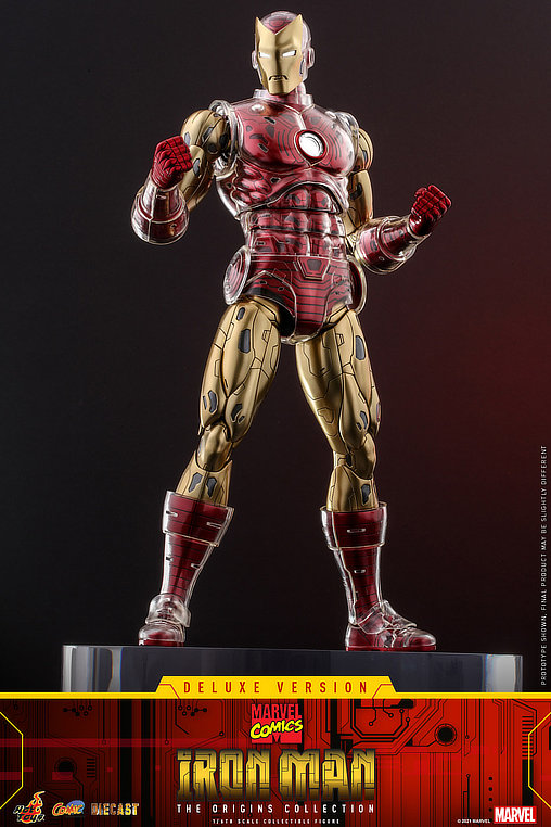 Iron Man - The Origins Collection: Iron Man - Deluxe - DieCast, 1/6 Figur von Hot Toys