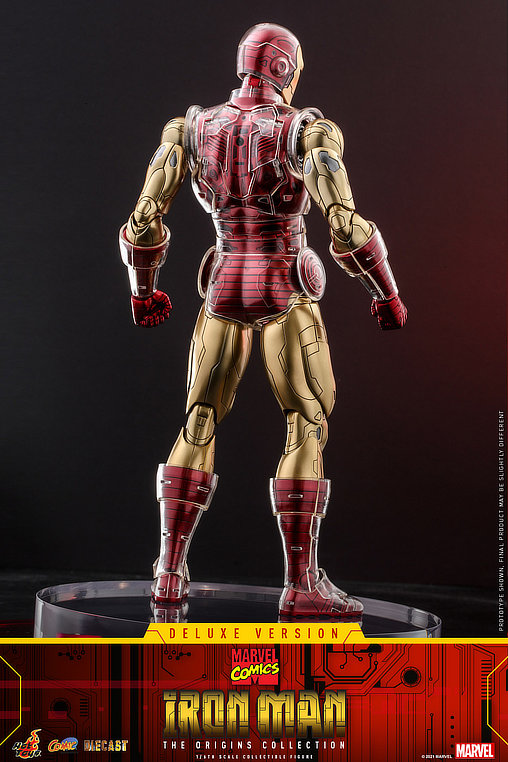 Iron Man - The Origins Collection: Iron Man - Deluxe - DieCast, 1/6 Figur von Hot Toys
