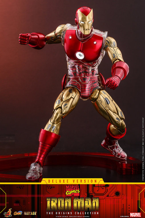 Iron Man - The Origins Collection: Iron Man - Deluxe - DieCast, 1/6 Figur von Hot Toys