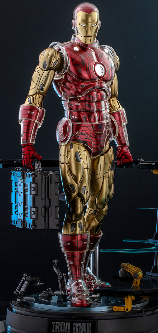 Iron Man - The Origins Collection: Iron Man - Deluxe - DieCast, 1/6 Figur von Hot Toys