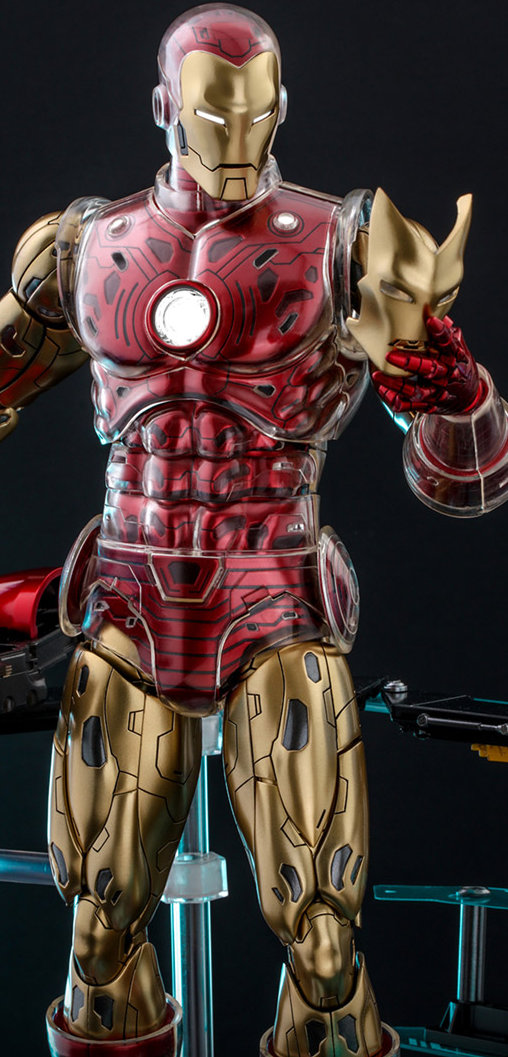 Iron Man - The Origins Collection: Iron Man - Deluxe - DieCast, 1/6 Figur von Hot Toys