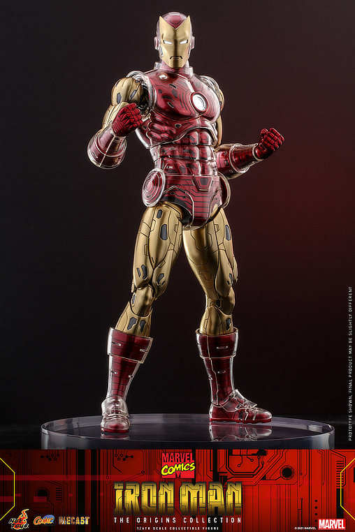 Iron Man - The Origins Collection: Iron Man - DieCast, 1/6 Figur von Hot Toys