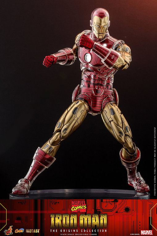 Iron Man - The Origins Collection: Iron Man - DieCast, 1/6 Figur von Hot Toys