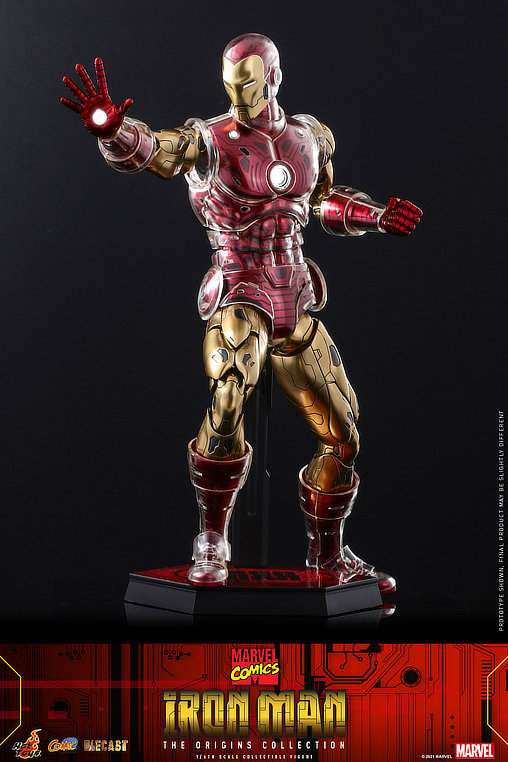 Iron Man - The Origins Collection: Iron Man - DieCast, 1/6 Figur von Hot Toys