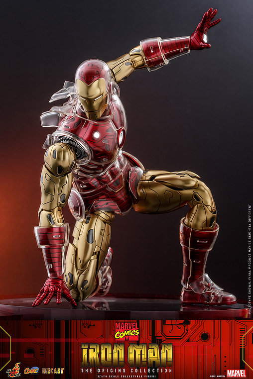 Iron Man - The Origins Collection: Iron Man - DieCast, 1/6 Figur von Hot Toys