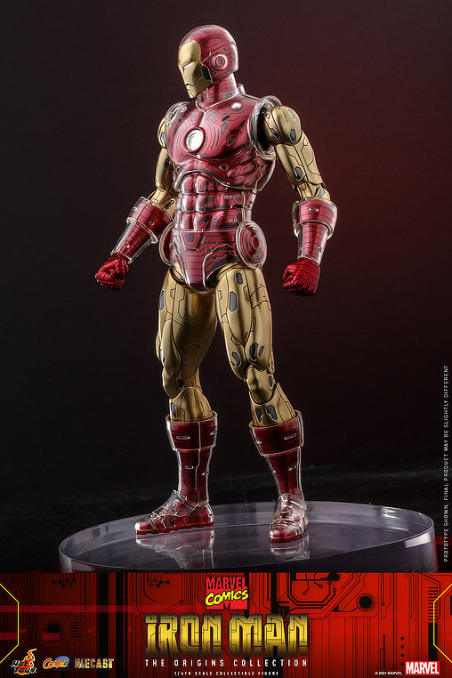 Iron Man - The Origins Collection: Iron Man - DieCast, 1/6 Figur von Hot Toys