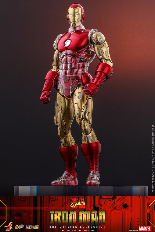 Iron Man - The Origins Collection: Iron Man - DieCast, 1/6 Figur von Hot Toys