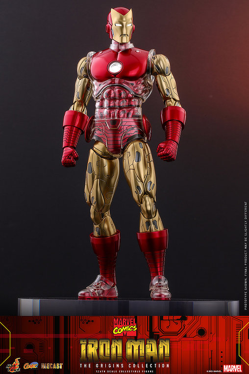 Iron Man - The Origins Collection: Iron Man - DieCast, 1/6 Figur von Hot Toys