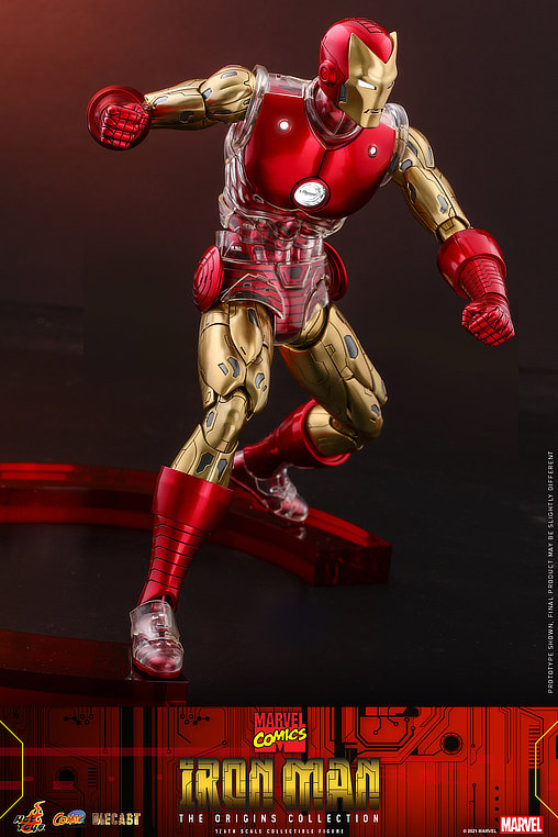 Iron Man - The Origins Collection: Iron Man - DieCast, 1/6 Figur von Hot Toys