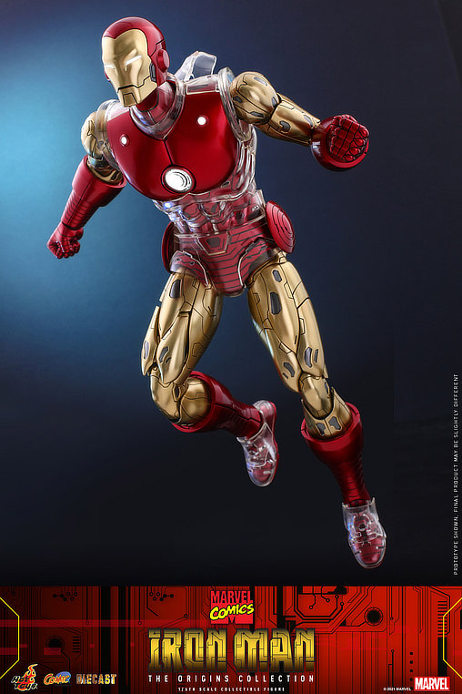 Iron Man - The Origins Collection: Iron Man - DieCast, 1/6 Figur von Hot Toys