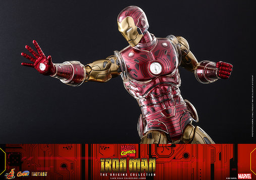 Iron Man - The Origins Collection: Iron Man - DieCast, 1/6 Figur von Hot Toys