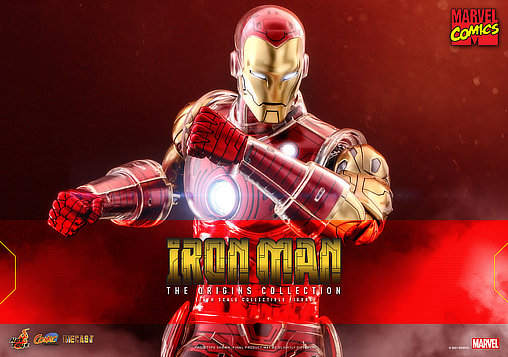 Iron Man - The Origins Collection: Iron Man - DieCast, 1/6 Figur von Hot Toys