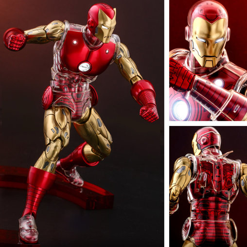 Iron Man - The Origins Collection: Iron Man - DieCast, 1/6 Figur