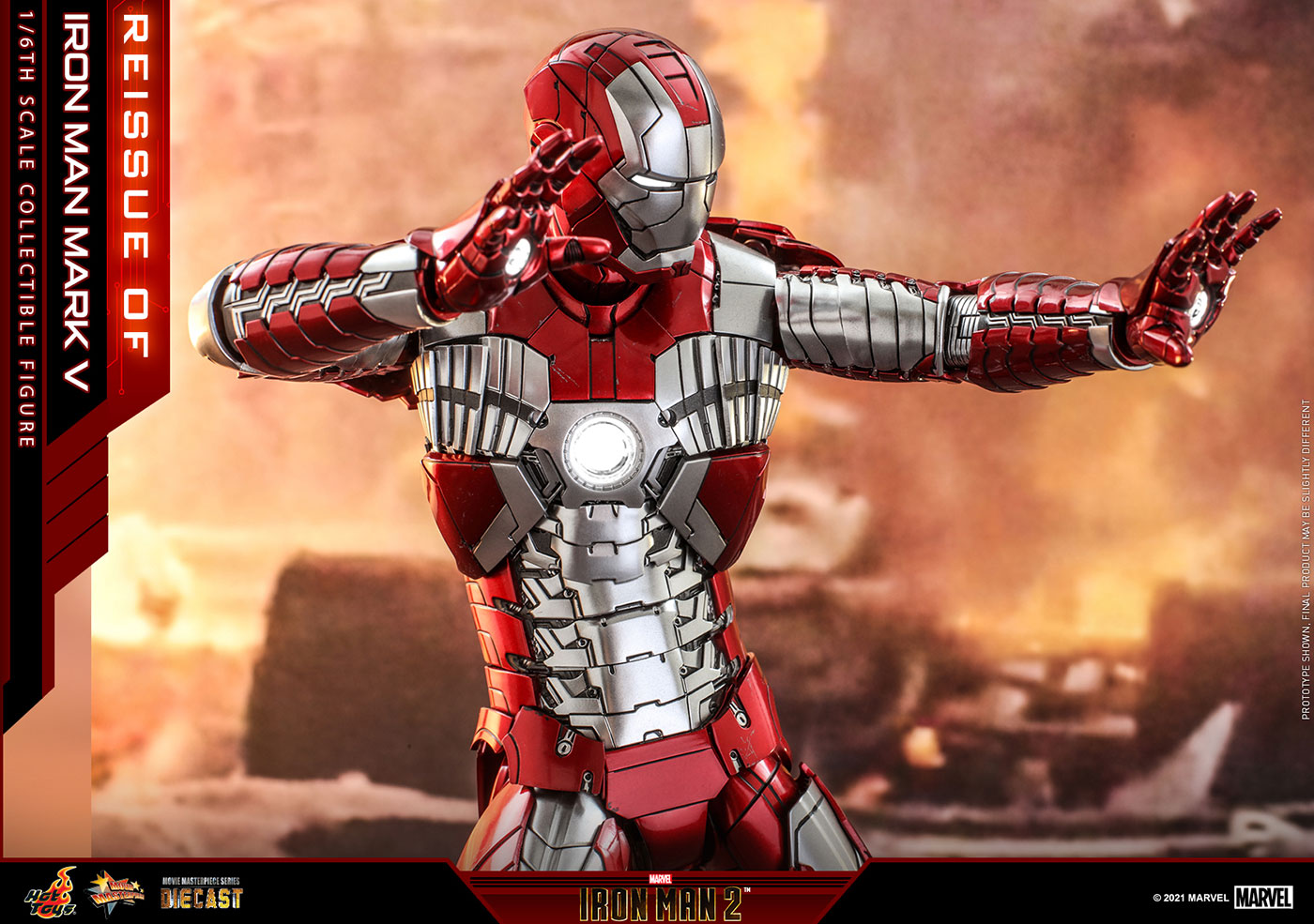 Iron Man 2: Iron Man Mark V - DieCast, 1/6 Figur ... https://spaceart.de/produkte/irm022-iron-man-mark-v-diecast-figur-hot-toys-mms400d18-907514-4895228607447-spaceart.php