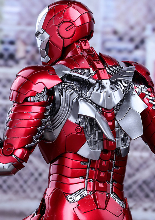 Iron Man 2: Iron Man Mark V - DieCast, 1/6 Figur von Hot Toys