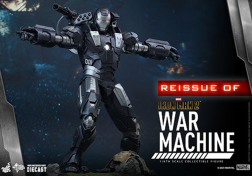 Iron Man 2: War Machine - DieCast, 1/6 Figur von Hot Toys