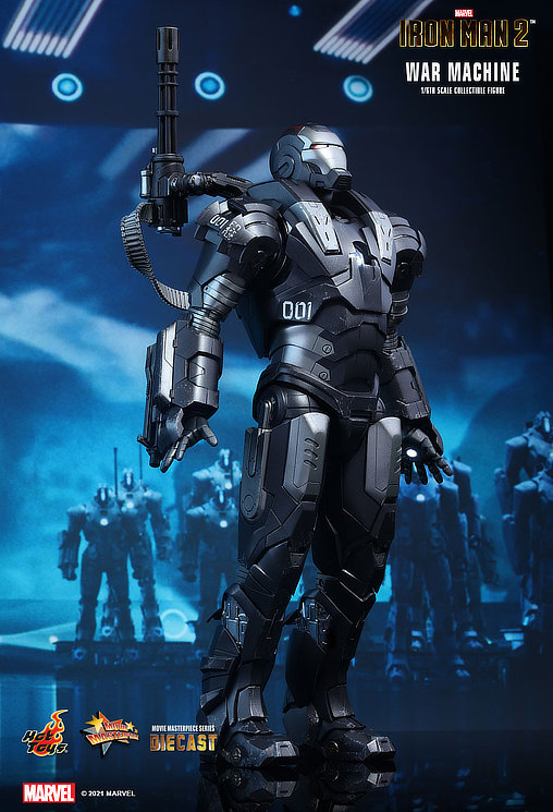 Iron Man 2: War Machine - DieCast, 1/6 Figur von Hot Toys