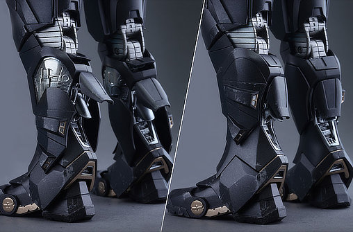 Iron Man 2: War Machine - DieCast, 1/6 Figur von Hot Toys