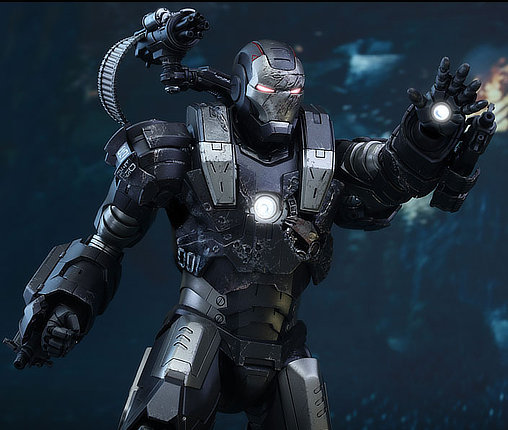 Iron Man 2: War Machine - DieCast, 1/6 Figur von Hot Toys