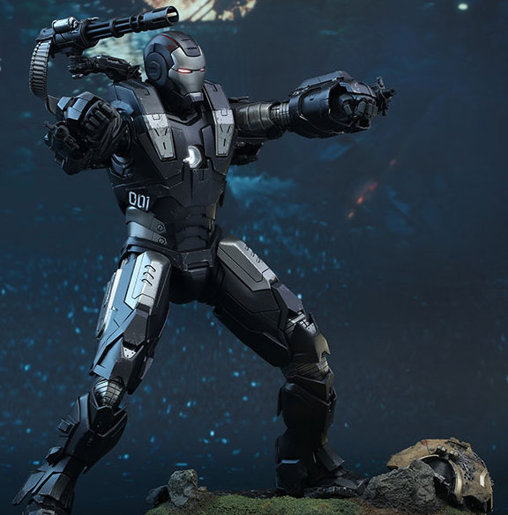 Iron Man 2: War Machine - DieCast, 1/6 Figur von Hot Toys