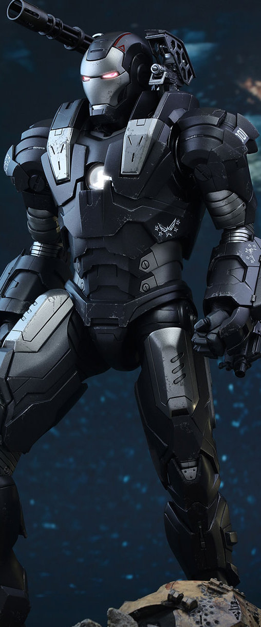 Iron Man 2: War Machine - DieCast, 1/6 Figur von Hot Toys