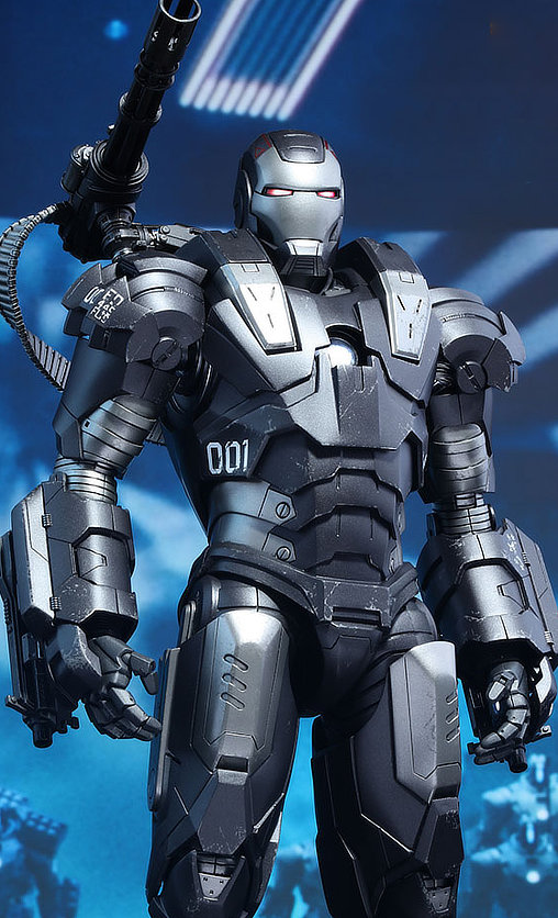 Iron Man 2: War Machine - DieCast, 1/6 Figur von Hot Toys
