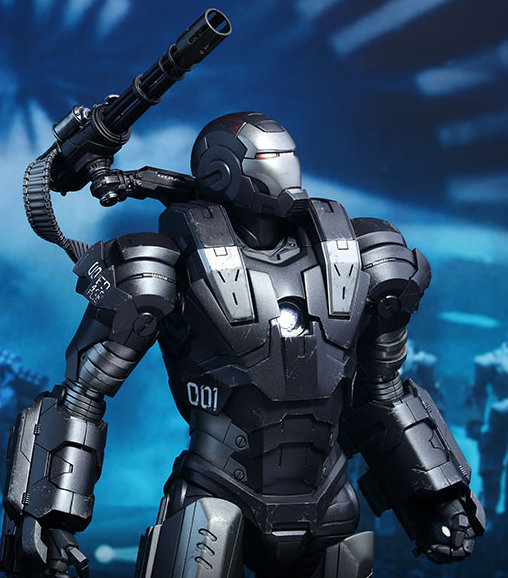 Iron Man 2: War Machine - DieCast, 1/6 Figur von Hot Toys