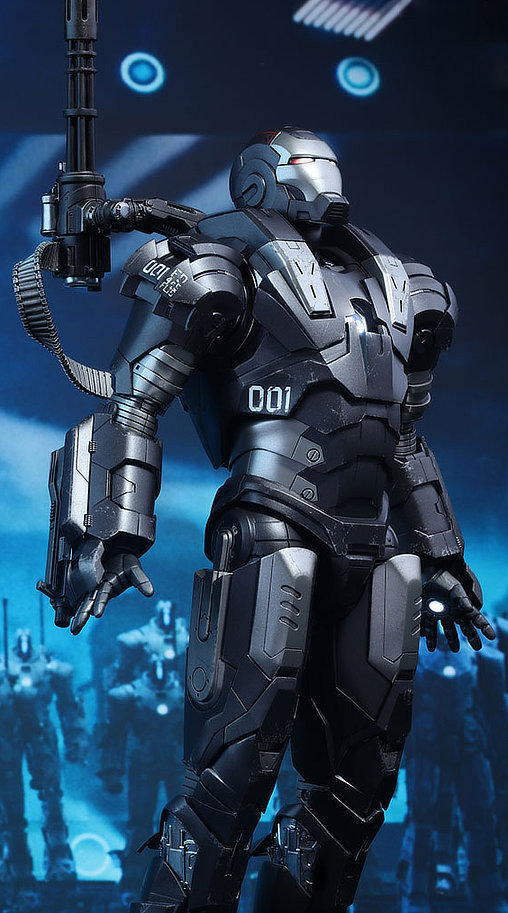 Iron Man 2: War Machine - DieCast, 1/6 Figur von Hot Toys