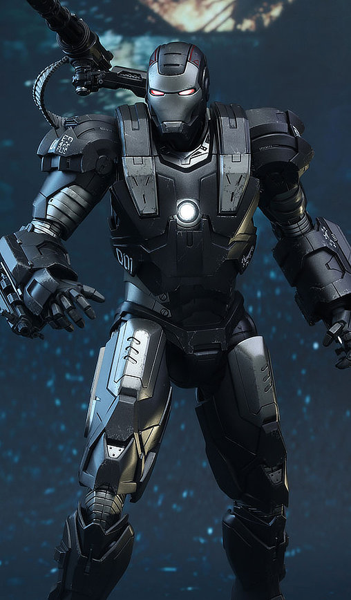 Iron Man 2: War Machine - DieCast, 1/6 Figur von Hot Toys