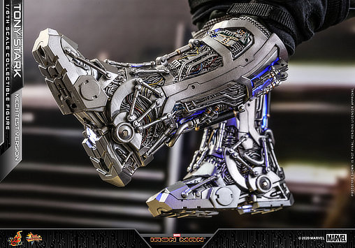 Iron Man 1: Tony Stark - Mech Test Version, 1/6 Figur von Hot Toys