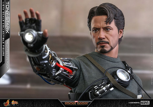 Iron Man 1: Tony Stark - Mech Test Version, 1/6 Figur von Hot Toys
