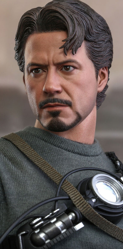 Iron Man 1: Tony Stark - Mech Test Version, 1/6 Figur von Hot Toys