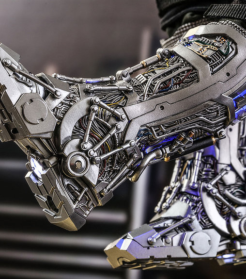 Iron Man 1: Tony Stark - Mech Test Version, 1/6 Figur von Hot Toys