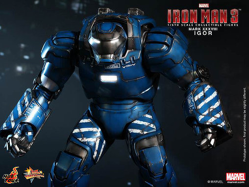 Iron Man 3: Igor Mark XXXVIII, 1/6 Figur von Hot Toys