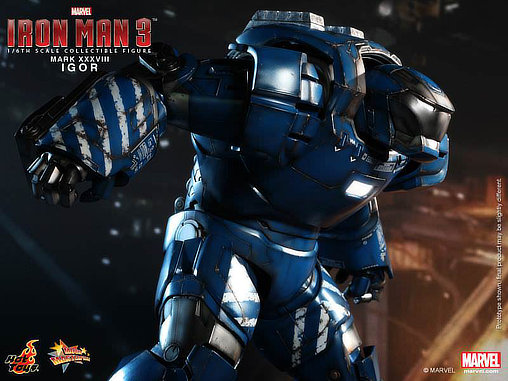 Iron Man 3: Igor Mark XXXVIII, 1/6 Figur von Hot Toys