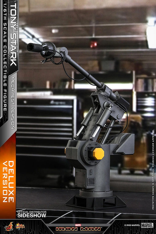 Iron Man 1: Tony Stark - Mech Test Version - Deluxe, 1/6 Figur von Hot Toys