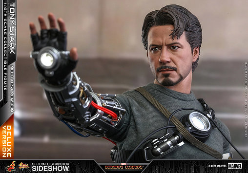 Iron Man 1: Tony Stark - Mech Test Version - Deluxe, 1/6 Figur von Hot Toys