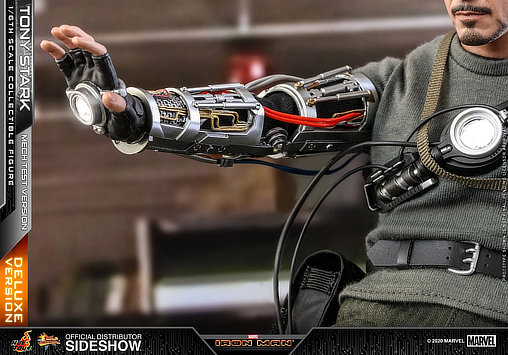 Iron Man 1: Tony Stark - Mech Test Version - Deluxe, 1/6 Figur von Hot Toys