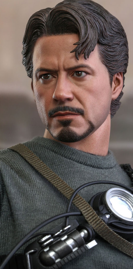 Iron Man 1: Tony Stark - Mech Test Version - Deluxe, 1/6 Figur von Hot Toys