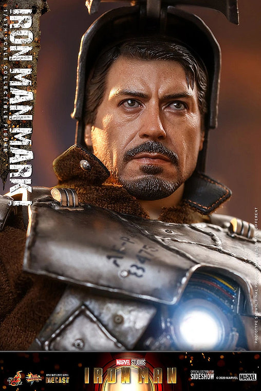 Iron Man 1: Iron Man Mark I, 1/6 Figur ... https://spaceart.de/produkte/irm027-iron-man-mark-i-figur-hot-toys.php