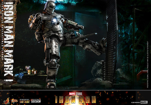 Iron Man 1: Iron Man Mark I, 1/6 Figur von Hot Toys