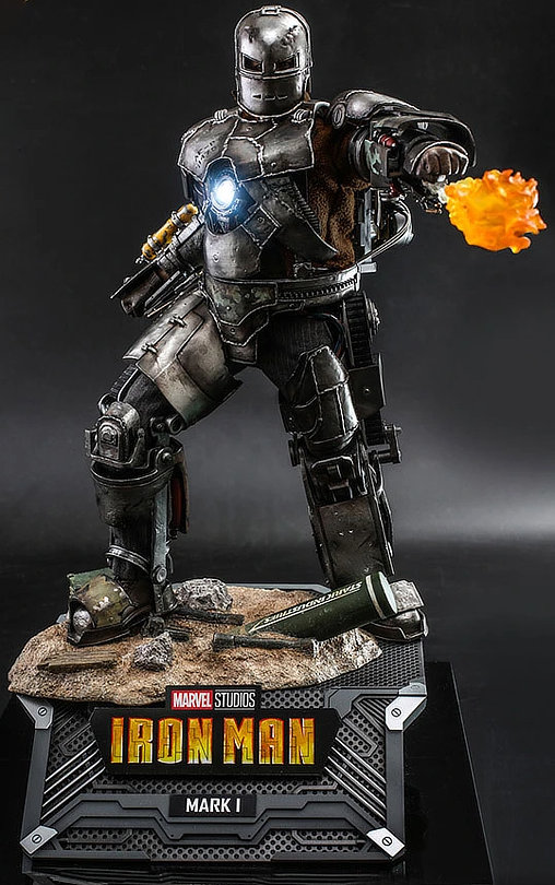 Iron Man 1: Iron Man Mark I, 1/6 Figur von Hot Toys