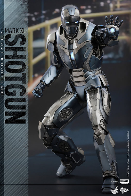 Iron Man 3: Iron Man Mark XL Shotgun, 1/6 Figur von Hot Toys