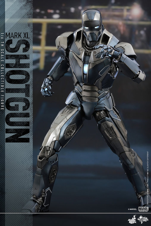 Iron Man 3: Iron Man Mark XL Shotgun, 1/6 Figur von Hot Toys