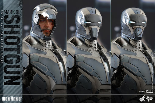 Iron Man 3: Iron Man Mark XL Shotgun, 1/6 Figur von Hot Toys