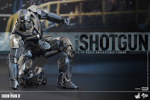 Iron Man 3: Iron Man Mark XL Shotgun, 1/6 Figur von Hot Toys