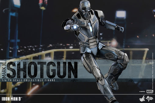 Iron Man 3: Iron Man Mark XL Shotgun, 1/6 Figur von Hot Toys