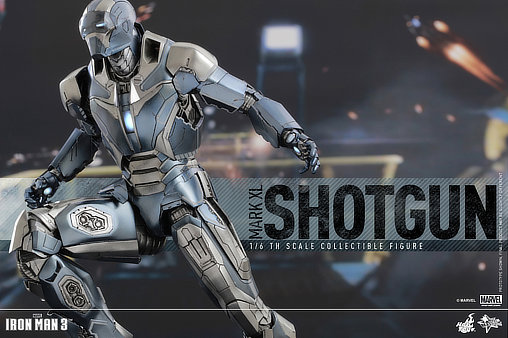 Iron Man 3: Iron Man Mark XL Shotgun, 1/6 Figur von Hot Toys